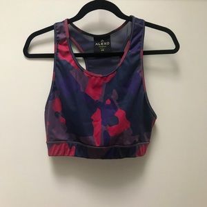 Alexo Athletica Camo Sports Bra
